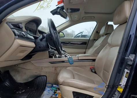 2012 BMW 750 Lxi из США, поврежденный, VIN WBAKC8C54CC436498